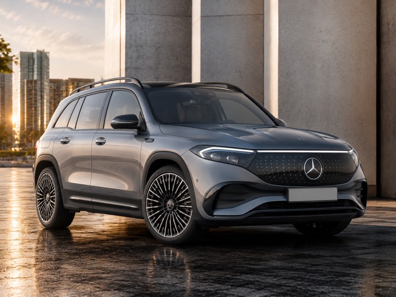 Mercedes EQB -sähkömaasturi 7 paikkaa