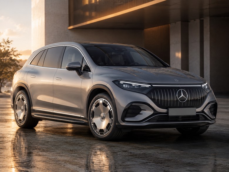 Mercedes EQS SUV -sähkömaasturi